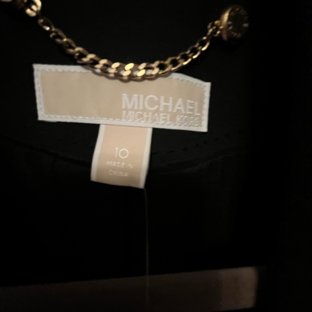 Black Michael Kors lined blazer, sz 10 - Picture 4 of 9
